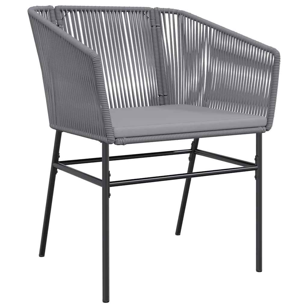 5-Delige Tuinset Met Kussens Poly Rattan Glas