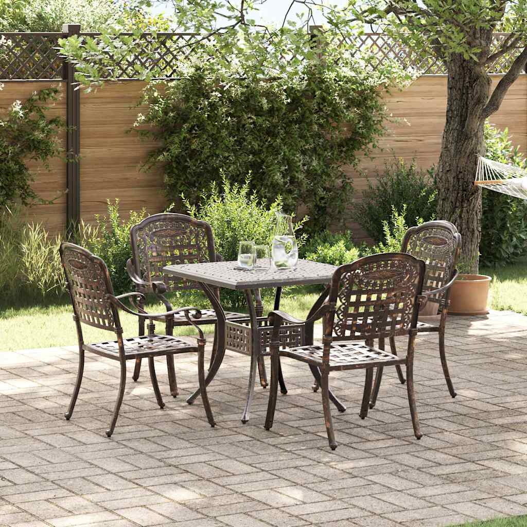 Tuinset 3 Pcs Gegoten Aluminium