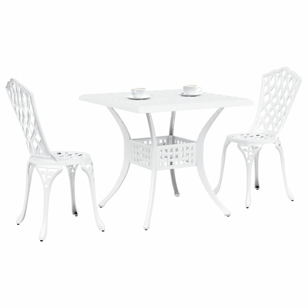 Tuinset 3 Pcs Gegoten Aluminium