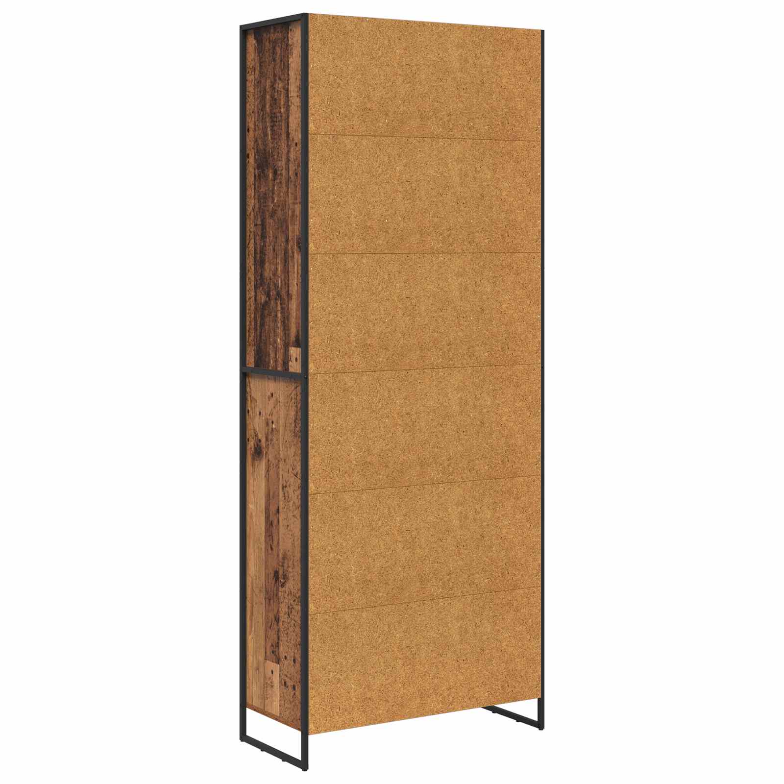Hoge Kasten Bewerkt Hout
