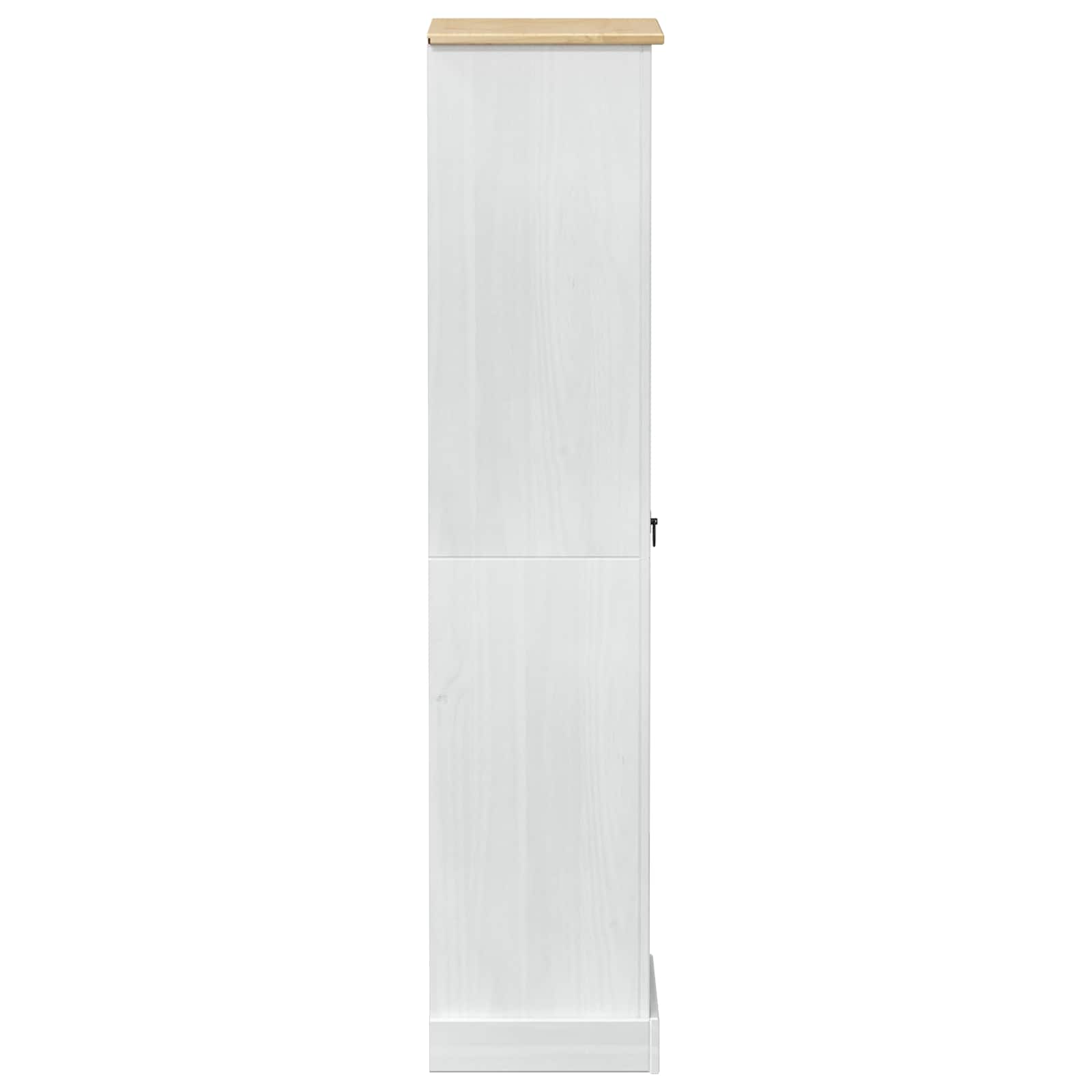 Kasten Met Lade 55 X 38 X 170 Cm Massief Grenenhout
