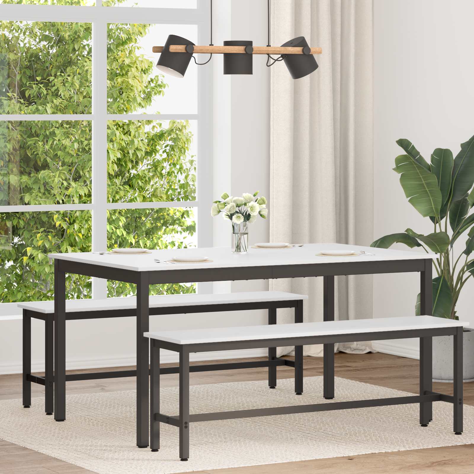 Eettafel Massief Grenenhout