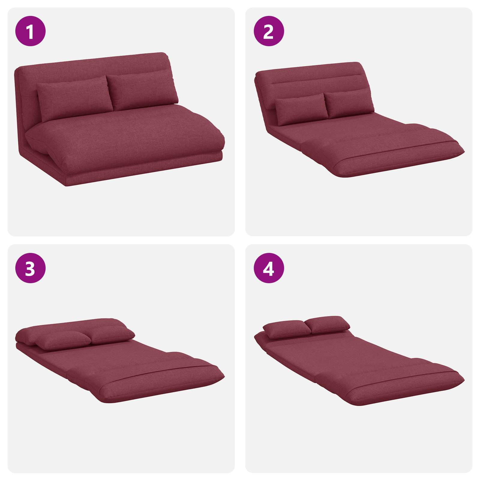 Verstelbare Vlo Stoelen Stof