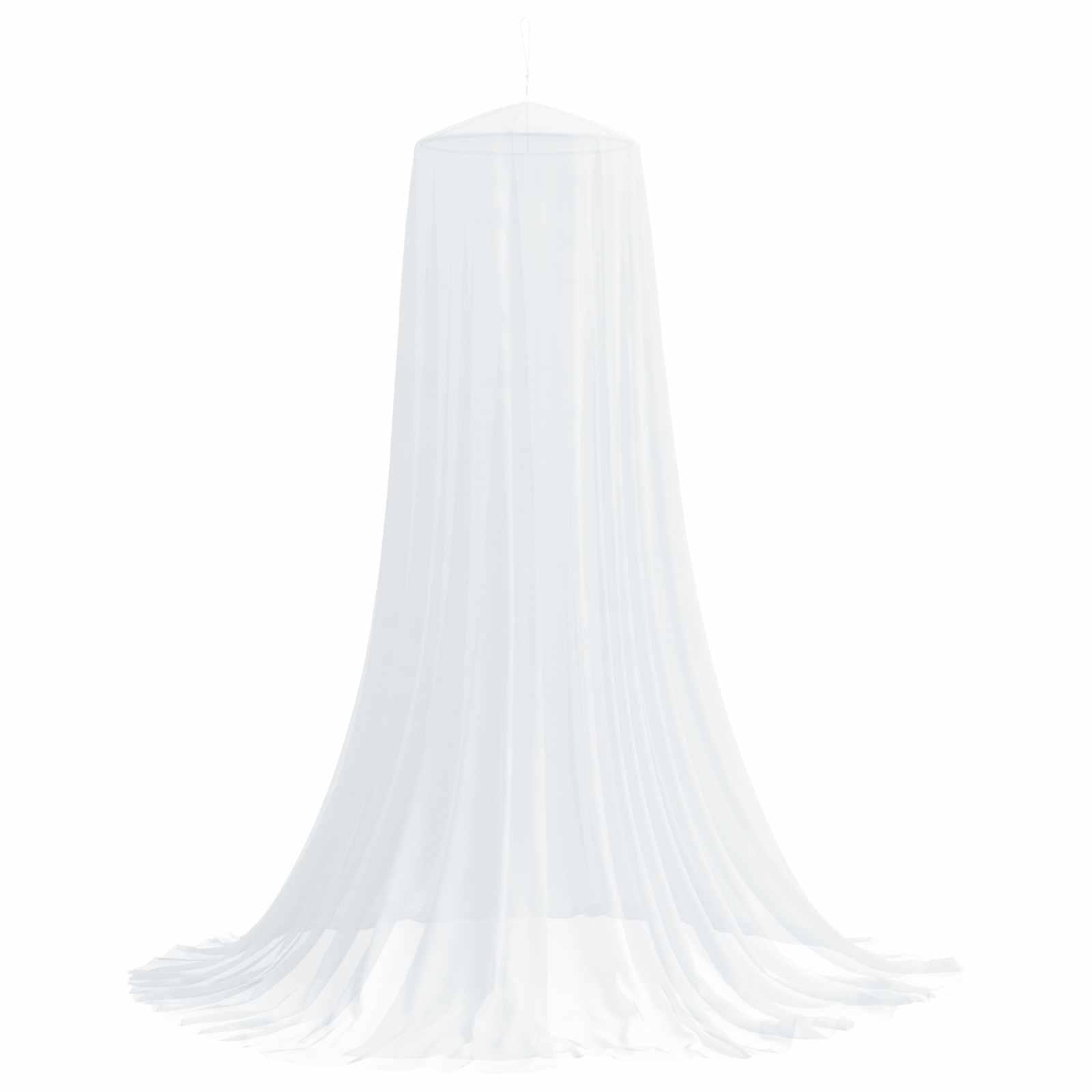 Klamboe Voor Bed 3 Pcs 156 Mesh ⌀56 X 220 Cm Polyester