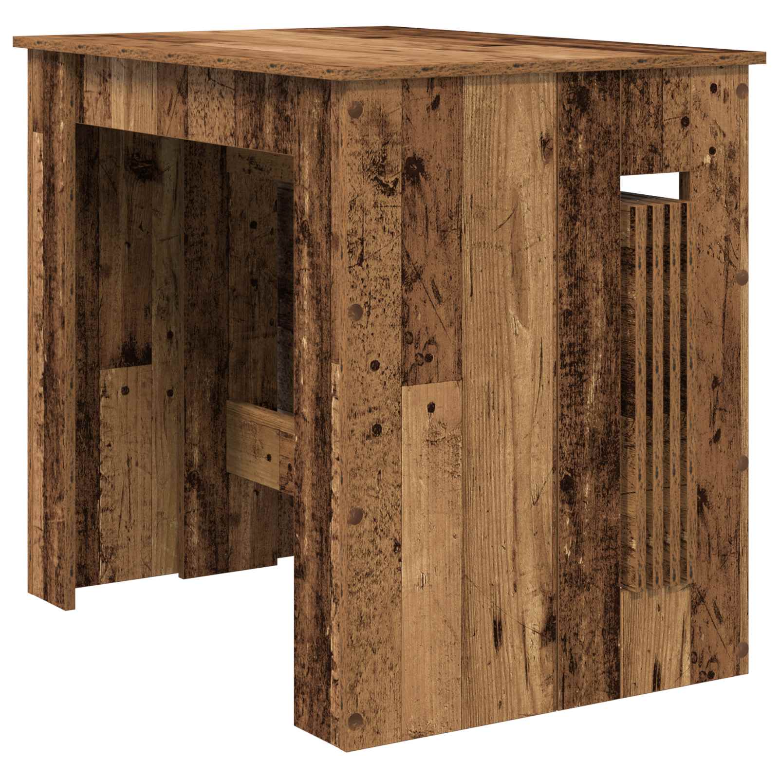 Eettafel 240 X 85 X 75 Cm Bewerkt Hout Rechthoekig