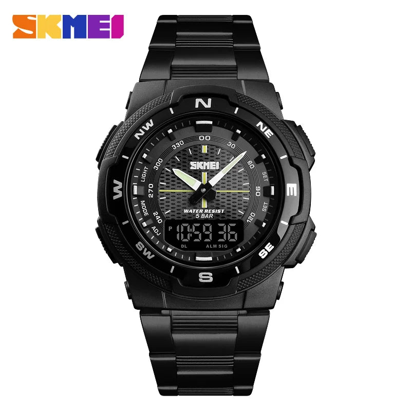 2025 Men Watch Top Brand Luxury Business Waterproof Wrist Watch Men Fashion Quartz Sports Watches Stainless Steel Mens Watches