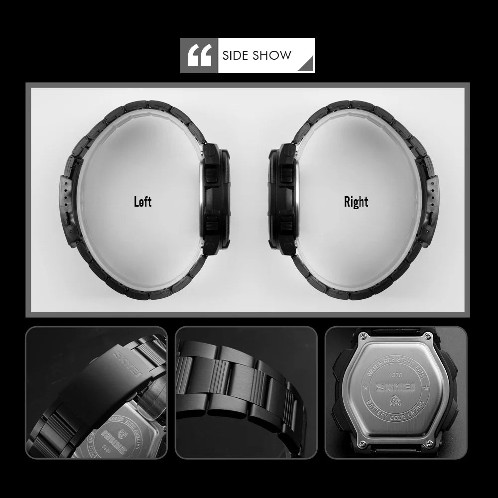 2025 Men Watch Top Brand Luxury Business Waterproof Wrist Watch Men Fashion Quartz Sports Watches Stainless Steel Mens Watches