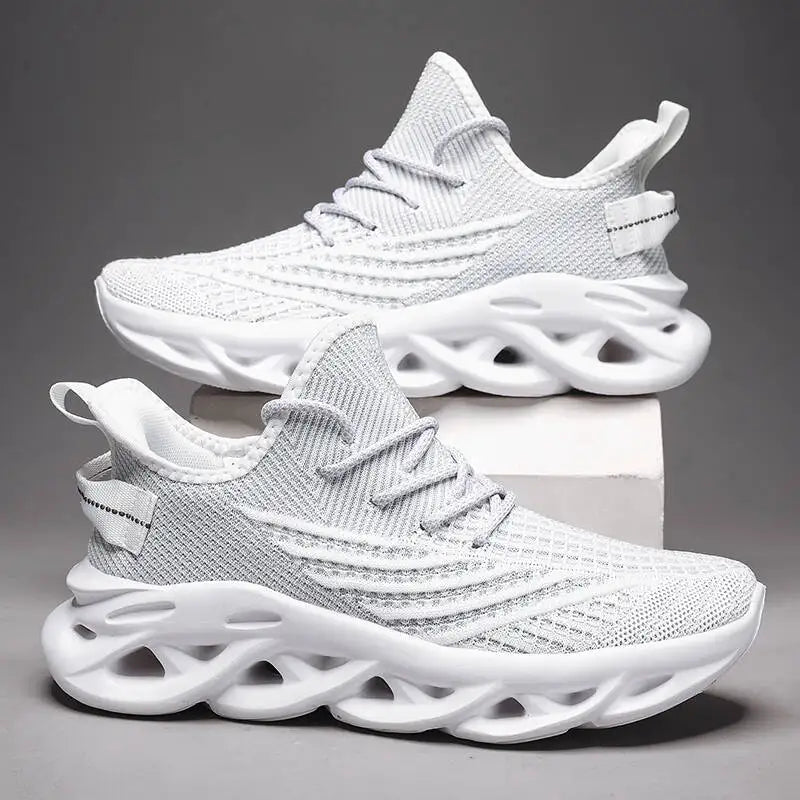 Sneakers Men Shoes Lightweight Male Shoes High Quality Men Mens Non-slip Shoes Mesh Breathable Soft Soled Shoe Non-slip 35-47