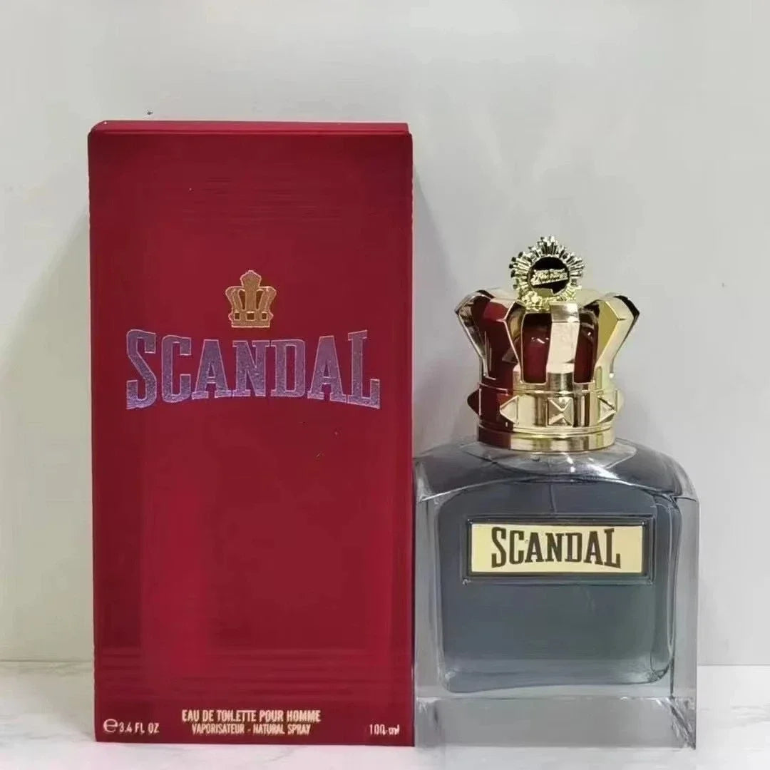 80ml/100ml Men's Eau De Parfum Long Lasting Oriental Woody Fragrance with Vetiver Tonka Leather Sandalwood for Elegant Appeal
