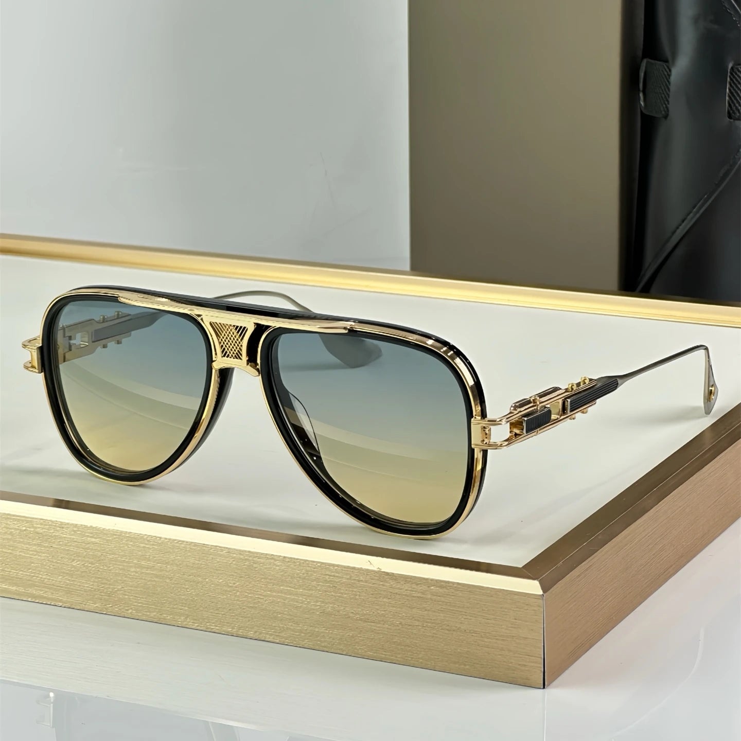 Dilta Grand Decade DTS460 Sunglasess Woman 2025 Metal Alloy Pilot Classic Male Female Fashion Men's Sunglasses Outdoor