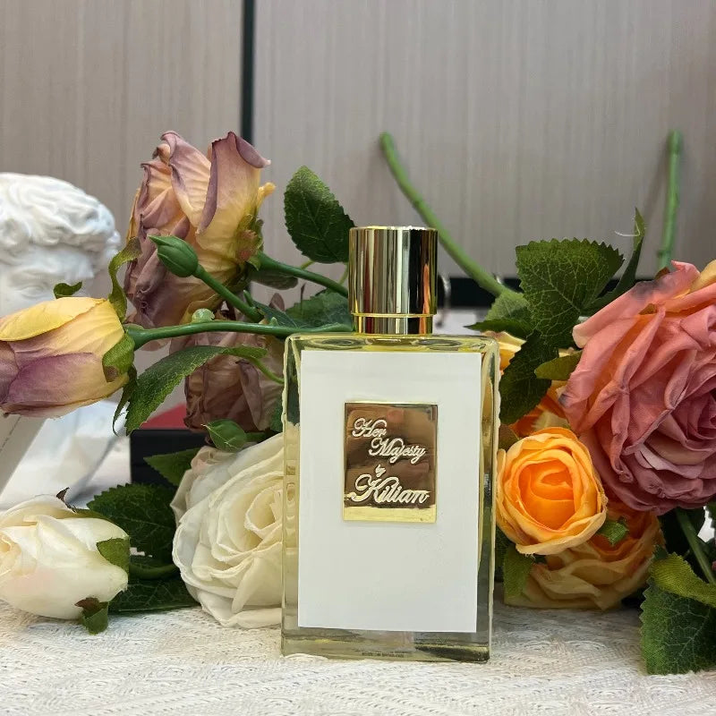 Luxury Unisex Perfume 50ml Floral Chypre Fragrance Peach Rum Rose Cedar Papyrus Long Lasting Elegant Sweet Warm Scent