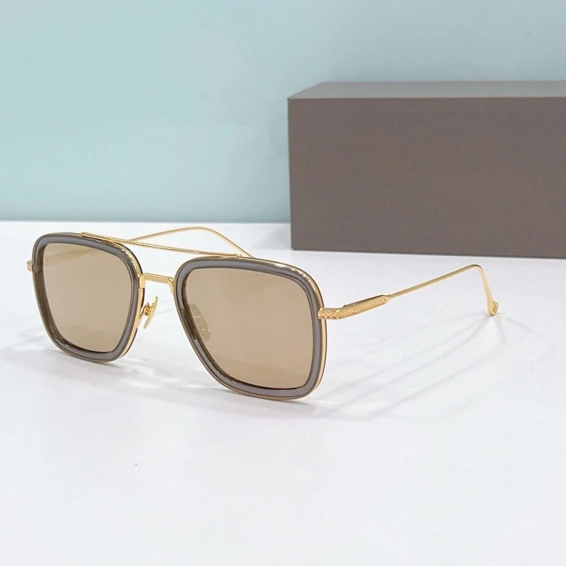 Flight 006 Luxury Designer Sunglasses Women Men Alloy Outdoor Sunglasses Eyewear Shades For Female Male Travel