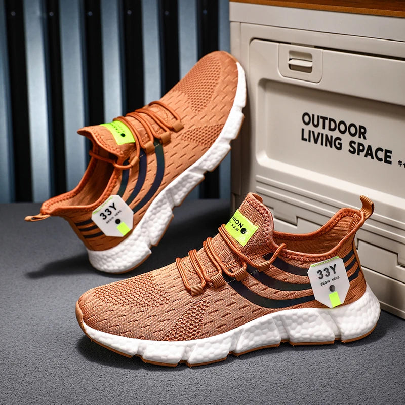 Men's Sneakers Breathable Running Shoes For Men Comfortable Classic Casual Shoes Men Tenis Masculino