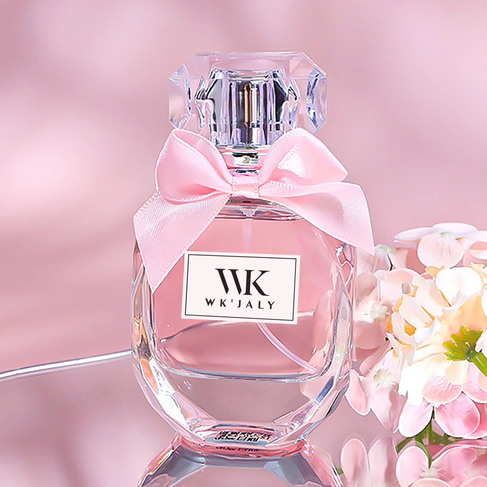 WK JALY Pink Chance Eau De Parfum, Women's Perfume - Floral & Woody, With Notes of Vanilla, Jasmine, & Rose, Idea Gift For Women