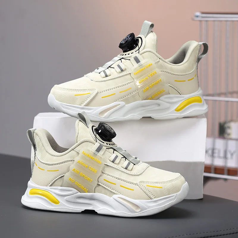 Kids Sneakers 2026 New Trendy Running Shoes Children Casual Shoes Boys Girls Lightweight Comfortable Sports Shoes Gym Trainers