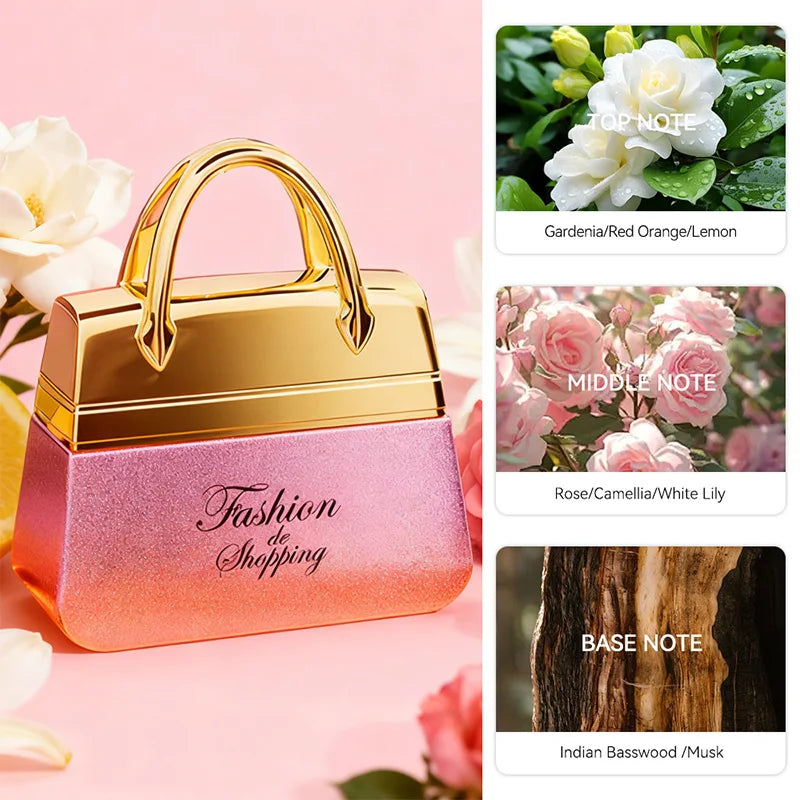 Women Perfume Woody Floral 50ml Fashion Gift Long Lasting Eau de Parfum Daily Use Original Brand High Quality