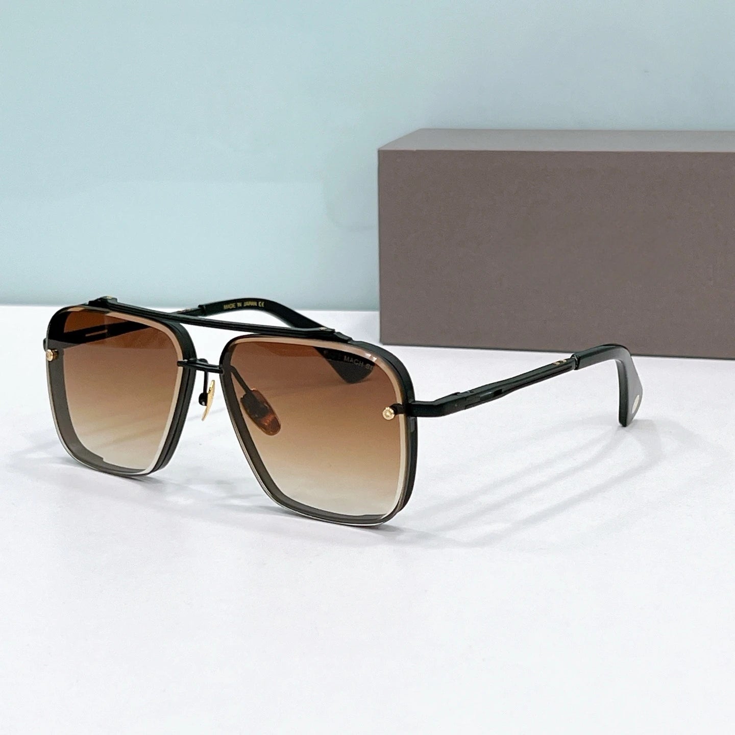 Mach Six Fashion Female Women Sunglasses Pilot Metal Alloy Shades Classic Eyewear Male Men Sunglasses Outdoor for Trval