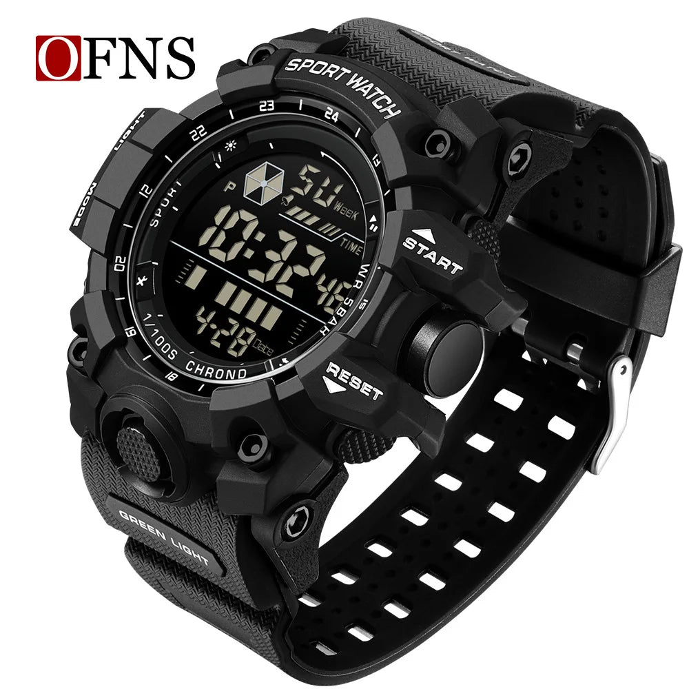 New sports watch fashion trend single waterproof electronic watch youth multi-function luminous watch