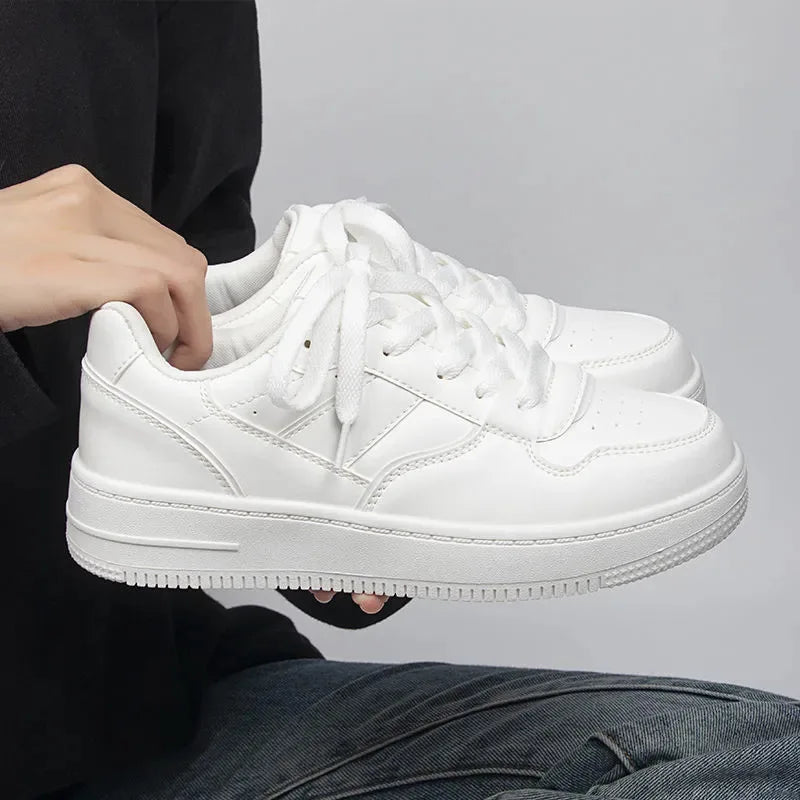 New 2024 Woman Tennis Sneakers Fashion Comfort Sports Board Shoes Casual Academy Style Little White Shoes Female Spring autumn