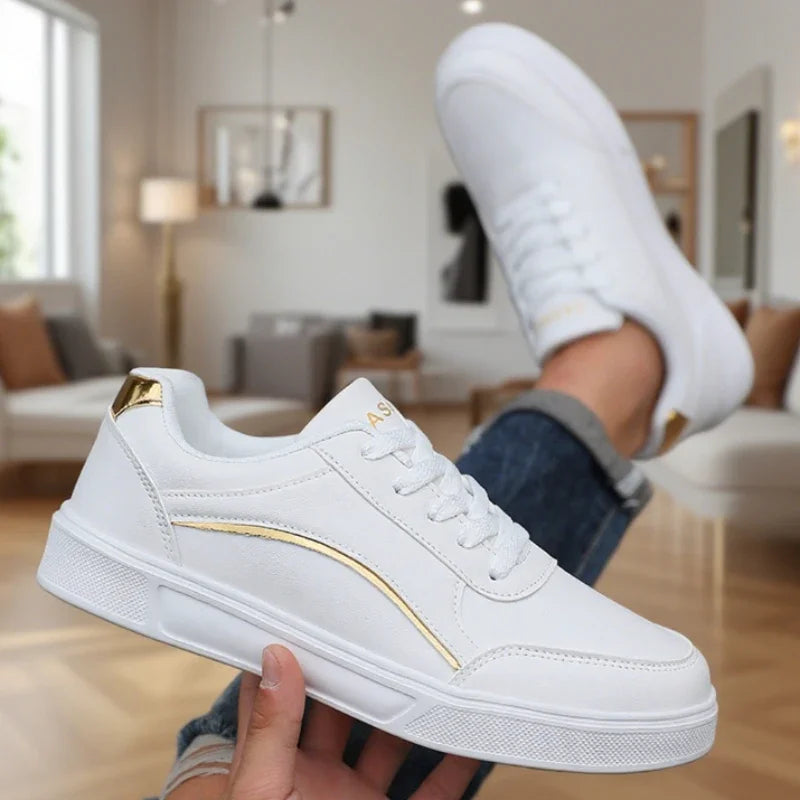 Men Casual Sneakers Leather Platform Sneakers for Women Classics Comfort Skateboarding Shoe Non-Slip Zapatillas Hombre Men Shoes