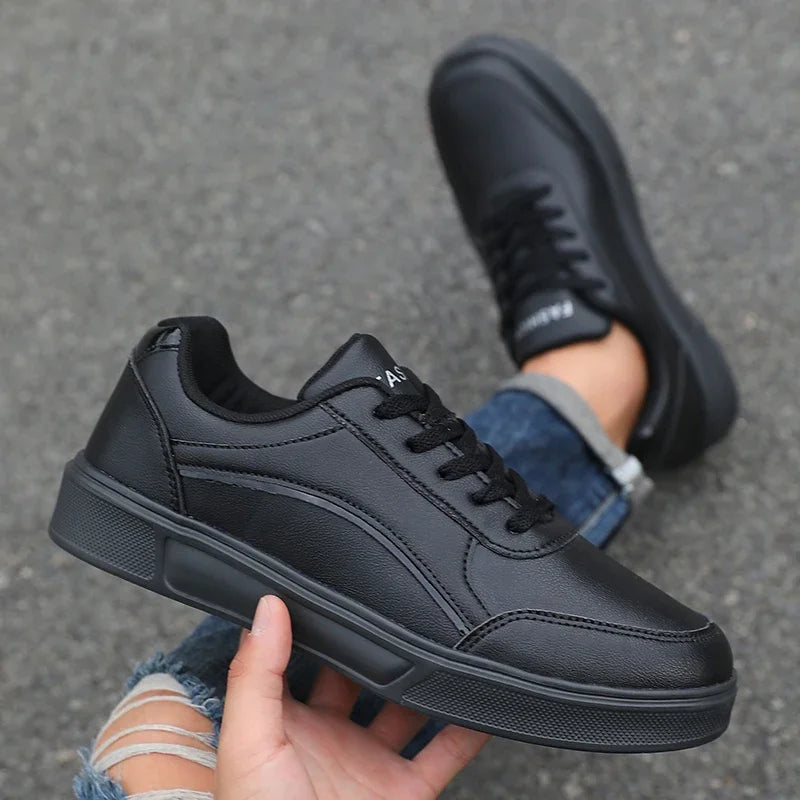 Men Casual Sneakers Leather Platform Sneakers for Women Classics Comfort Skateboarding Shoe Non-Slip Zapatillas Hombre Men Shoes