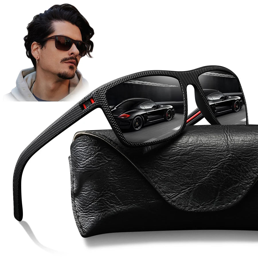 24PCS Fashion Eyewear Square Sunglasses Men Women Fishing Driving Man Luxury Brand Designer Sun Glasses