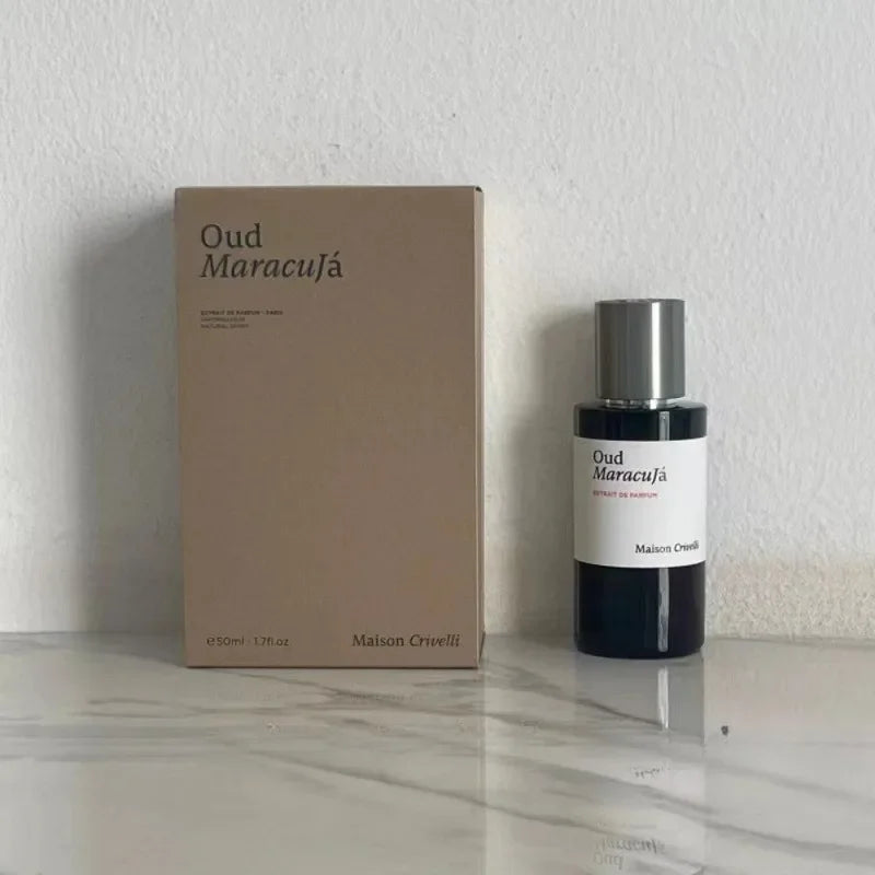 Parfum Oud Maracuja Perfumes and Colognes Luxury Maison Crivelli Perfume 50ml/100ml Men's Perfumes Lasting Elegant Woody Scent