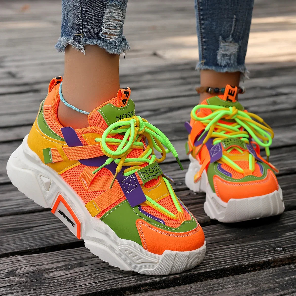 Women Sneakers 2024 New Spring Autumn Designer Shoes Lightweight Comfortable Sneakers Women Outdoor Platform Shoes for Women