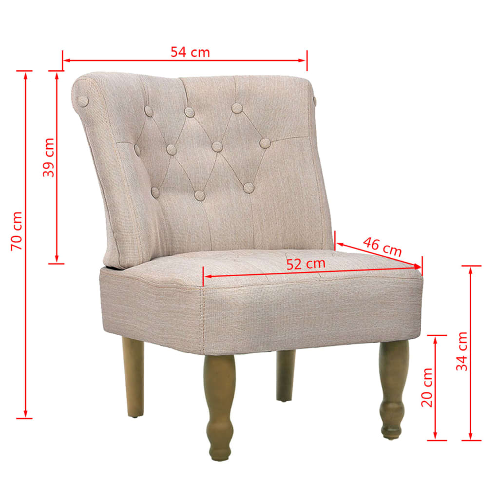 Franse Stoelen Stof