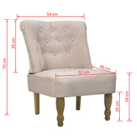 Franse Stoelen Stof