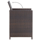 1 Tuinset Met Kussens Poly Rattan