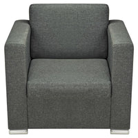 3-Delig Bankstel Stof
