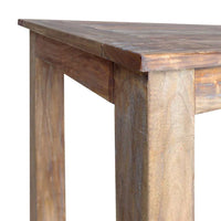 Eettafel 120X60X77 Cm Massief Mahoniehout