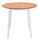 Eettafel Inklapbaar Rond Mdf