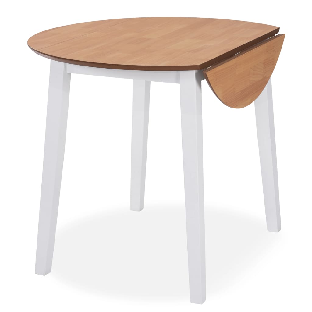 Eettafel Inklapbaar Rond Mdf