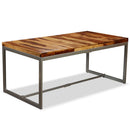 Eettafel 180 Cm Massief Acaciahout En Staal