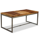 Eettafel 180 Cm Massief Acaciahout En Staal