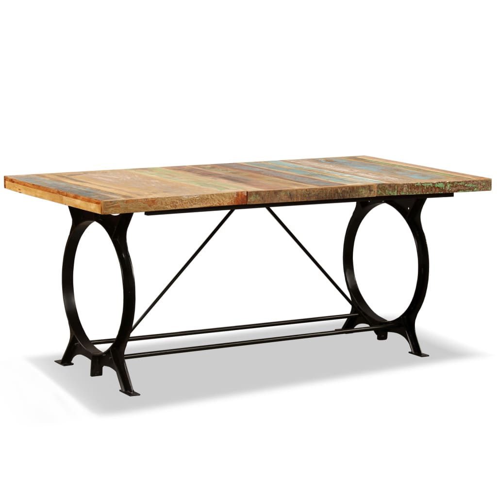 Eettafel 180 Cm Massief Gerecycled Hout