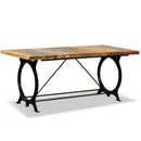Eettafel 180 Cm Massief Gerecycled Hout