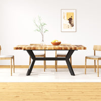 Eettafel Massief Mangohout