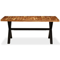 Eettafel 180X90X76 Cm Massief Acacia- En Mangohout
