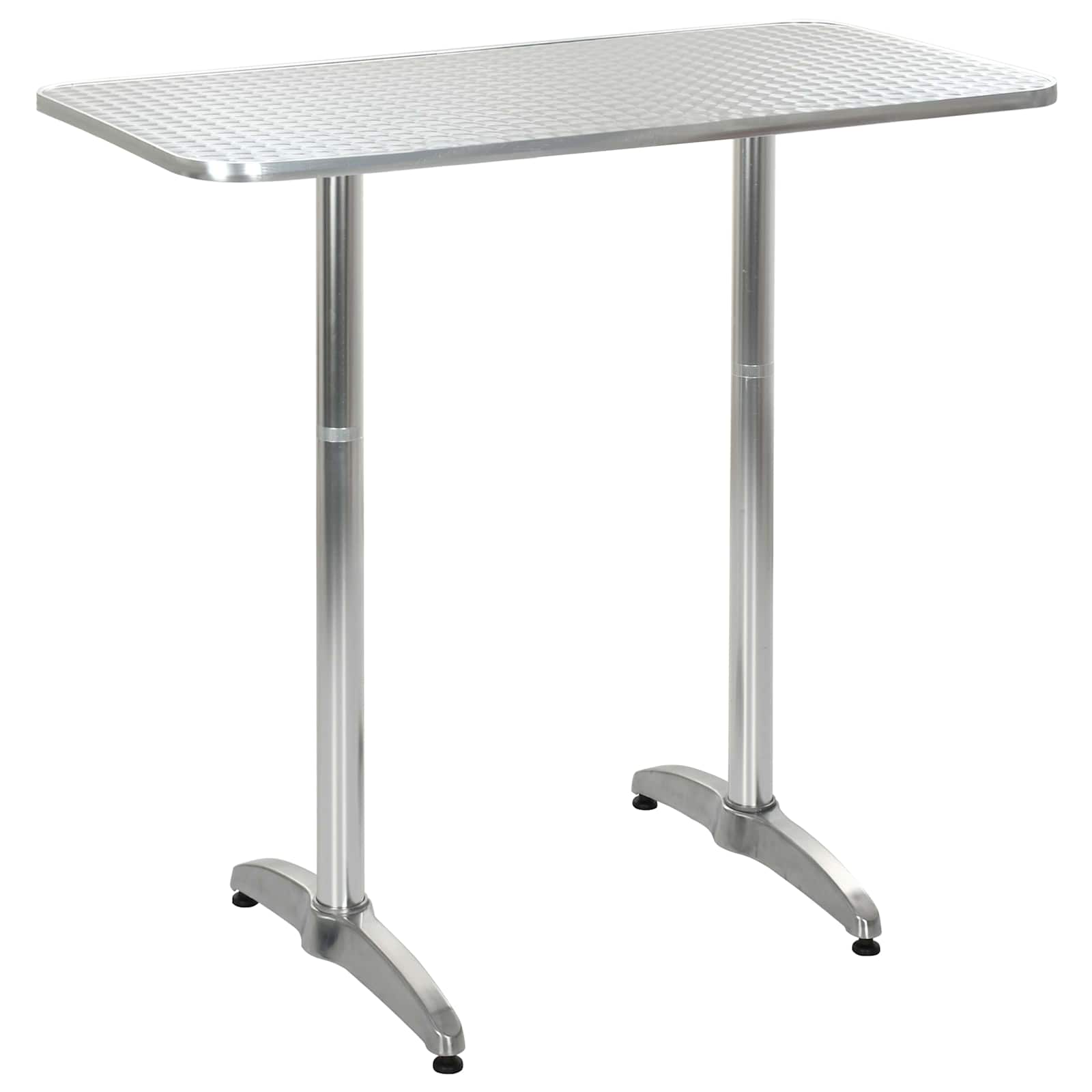 Tafel Zilver Aluminium En Plastic