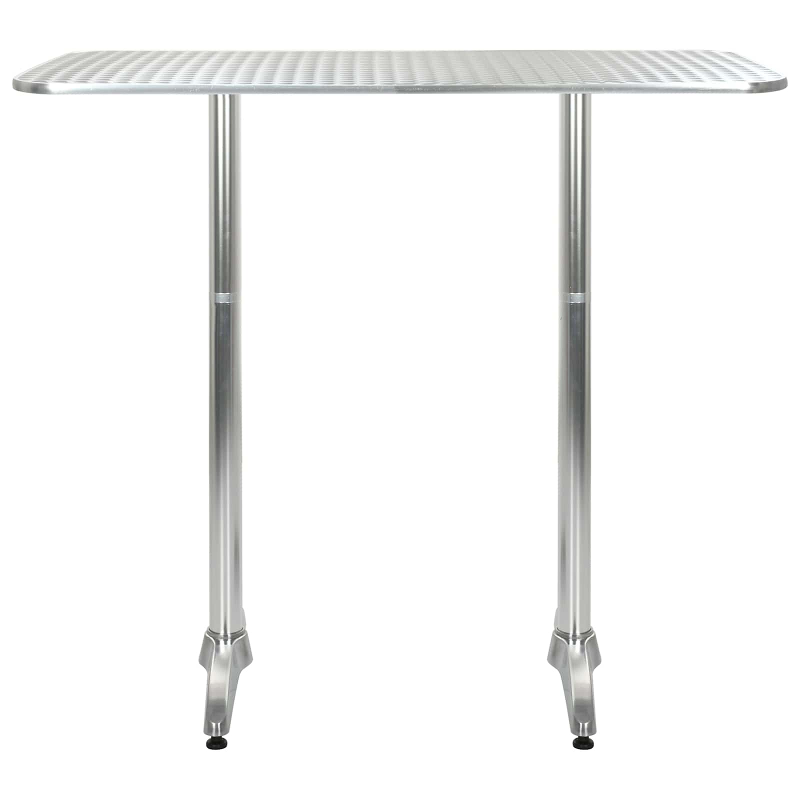 Tafel Zilver Aluminium En Plastic