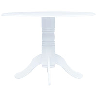 Eettafel 106 Cm Massief Rubberwood