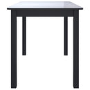 Eettafel 114X71X75 Cm Massief Rubberwood