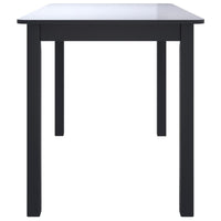 Eettafel 114X71X75 Cm Massief Rubberwood