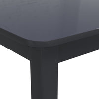 Eettafel 114X71X75 Cm Massief Rubberwood