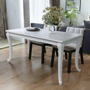 Eettafel Hoogglans Wit