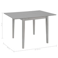 Eettafel Verlengbaar (80-120)X80X74 Cm Mdf
