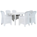 7-Delige Tuinset Rattan-Look Kunststof
